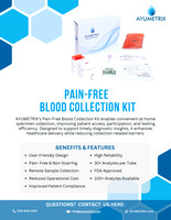 AYUMETRIX Pain-Free Blood Collection